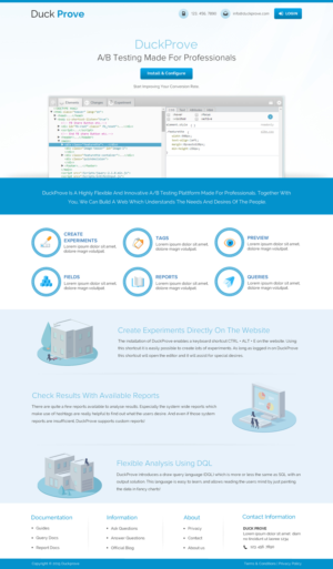 Web Design by Sbss for DuckProve | Design: #8525264