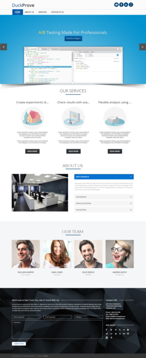 Web Design by iLibart for DuckProve | Design: #8521108