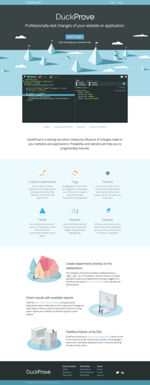 Web Design by killianf for DuckProve | Design: #9194853