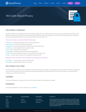 Web Design by Tpith for DuckProve | Design: #8767250