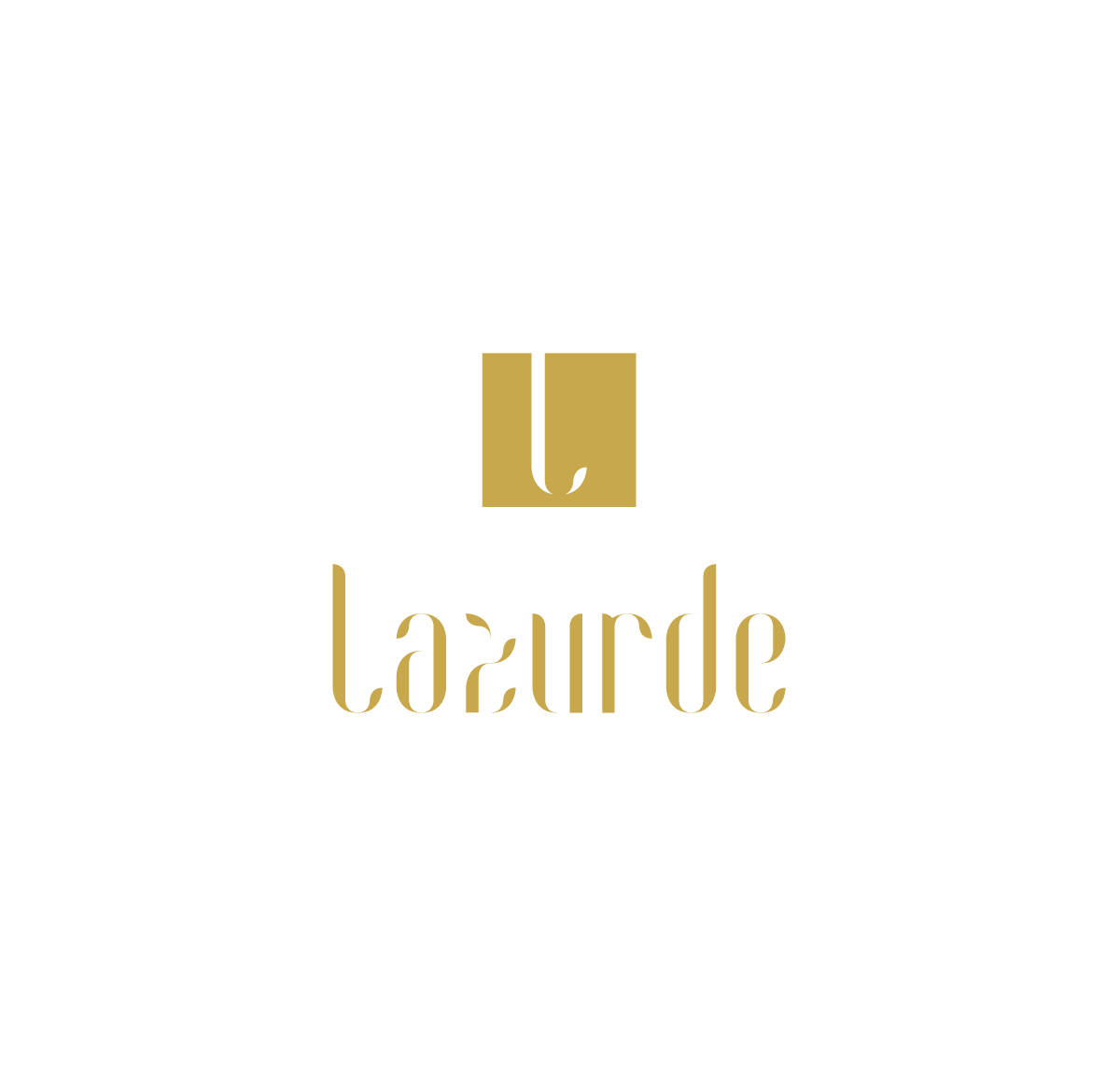 Logo Design by Milos Jovic for L'azurde | Design #8521934