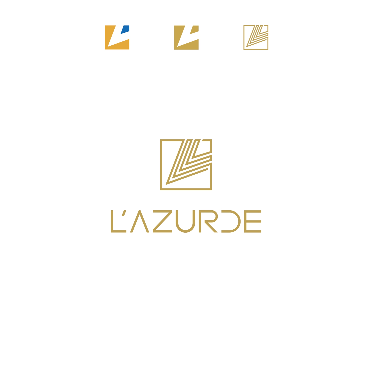 Logo Design by QuattroCreative for L'azurde | Design #8523487