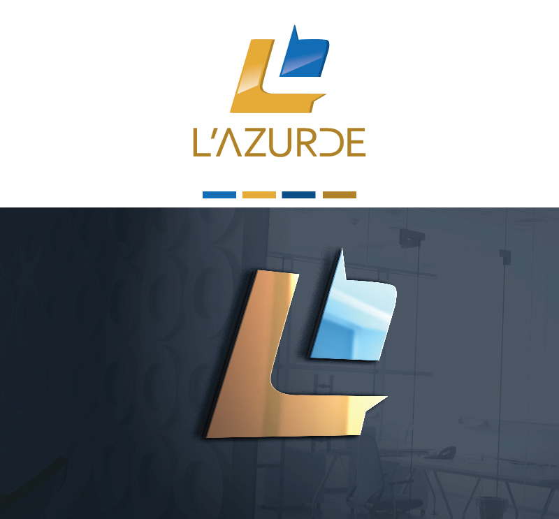 Logo Design by maredia1988 for L'azurde | Design #9212952