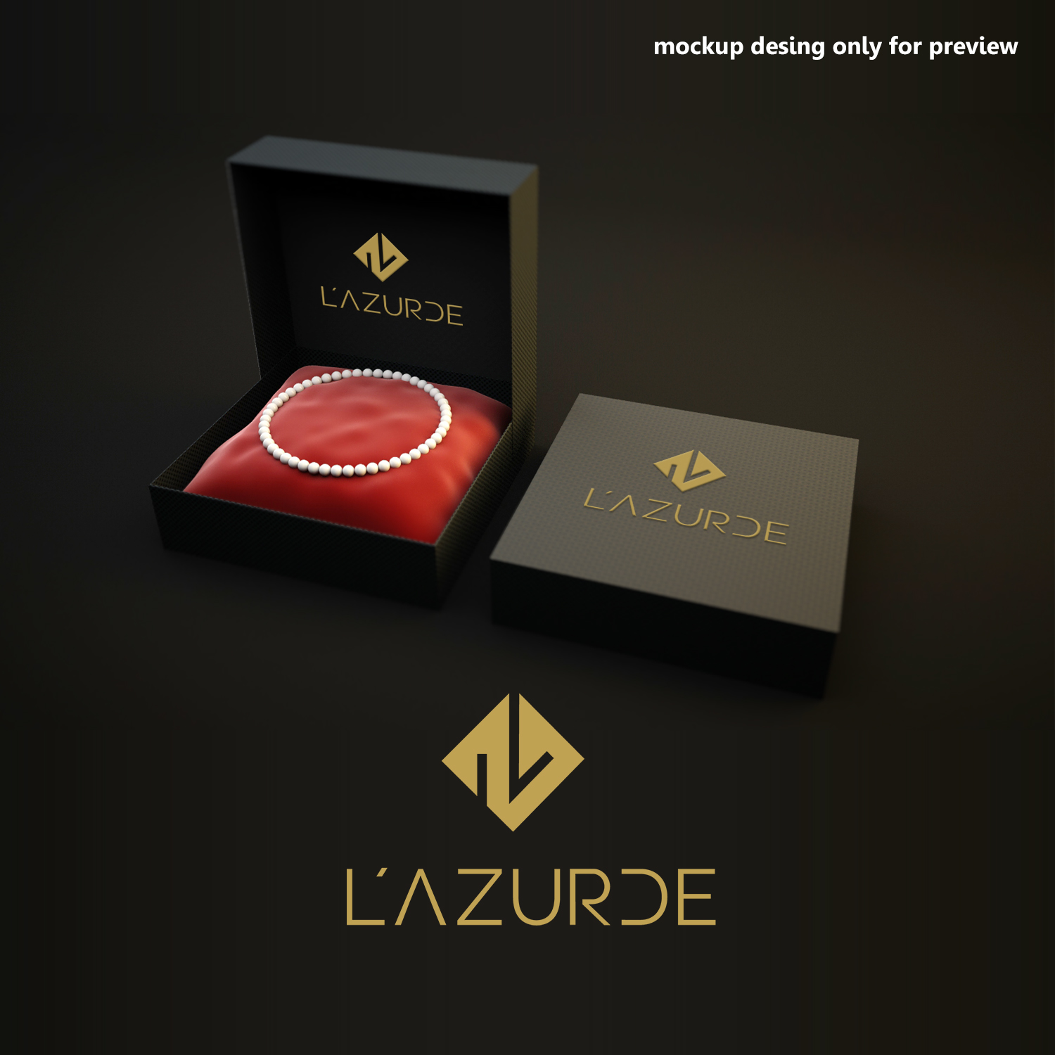 Logo Design by Sathyakumar.G for L'azurde | Design #9216987
