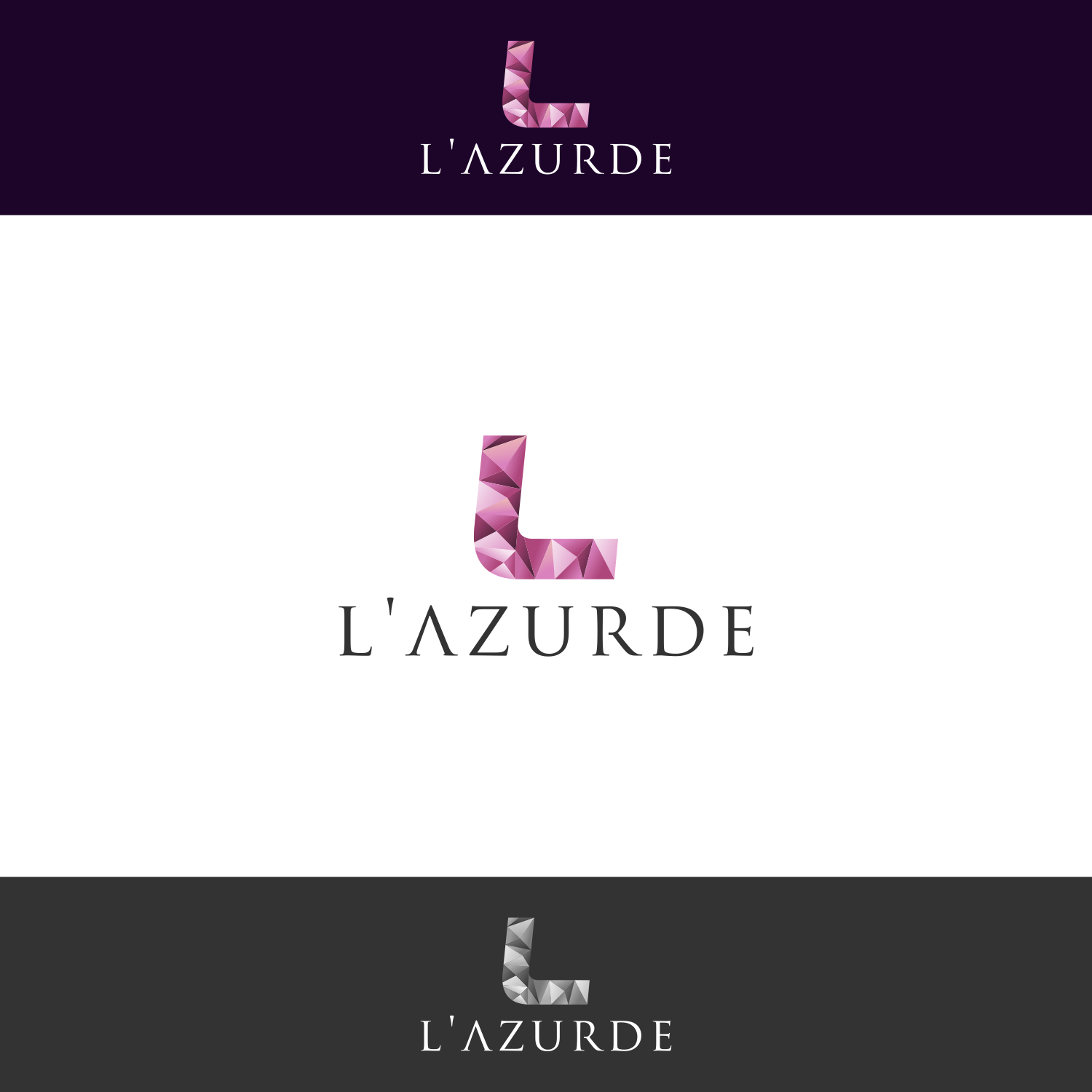 Logo Design by ridwan for L'azurde | Design #8520615