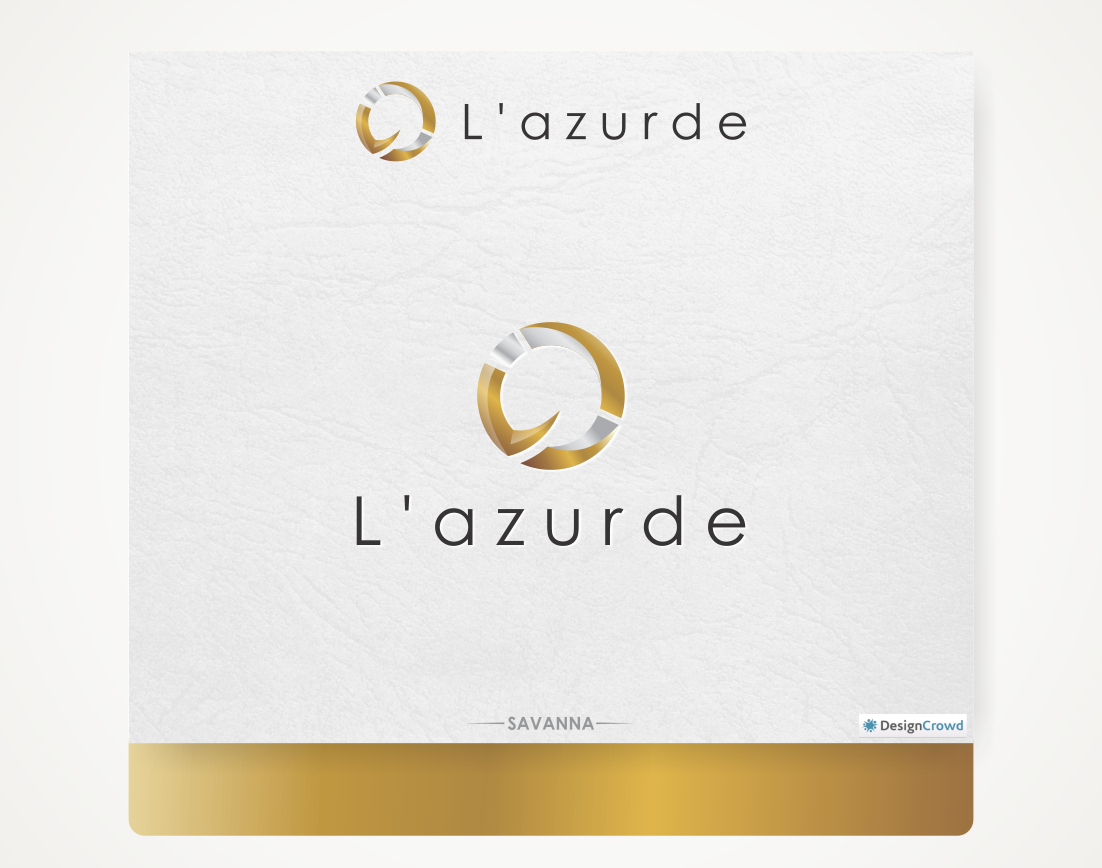 Logo Design by Savana for L'azurde | Design #8521989