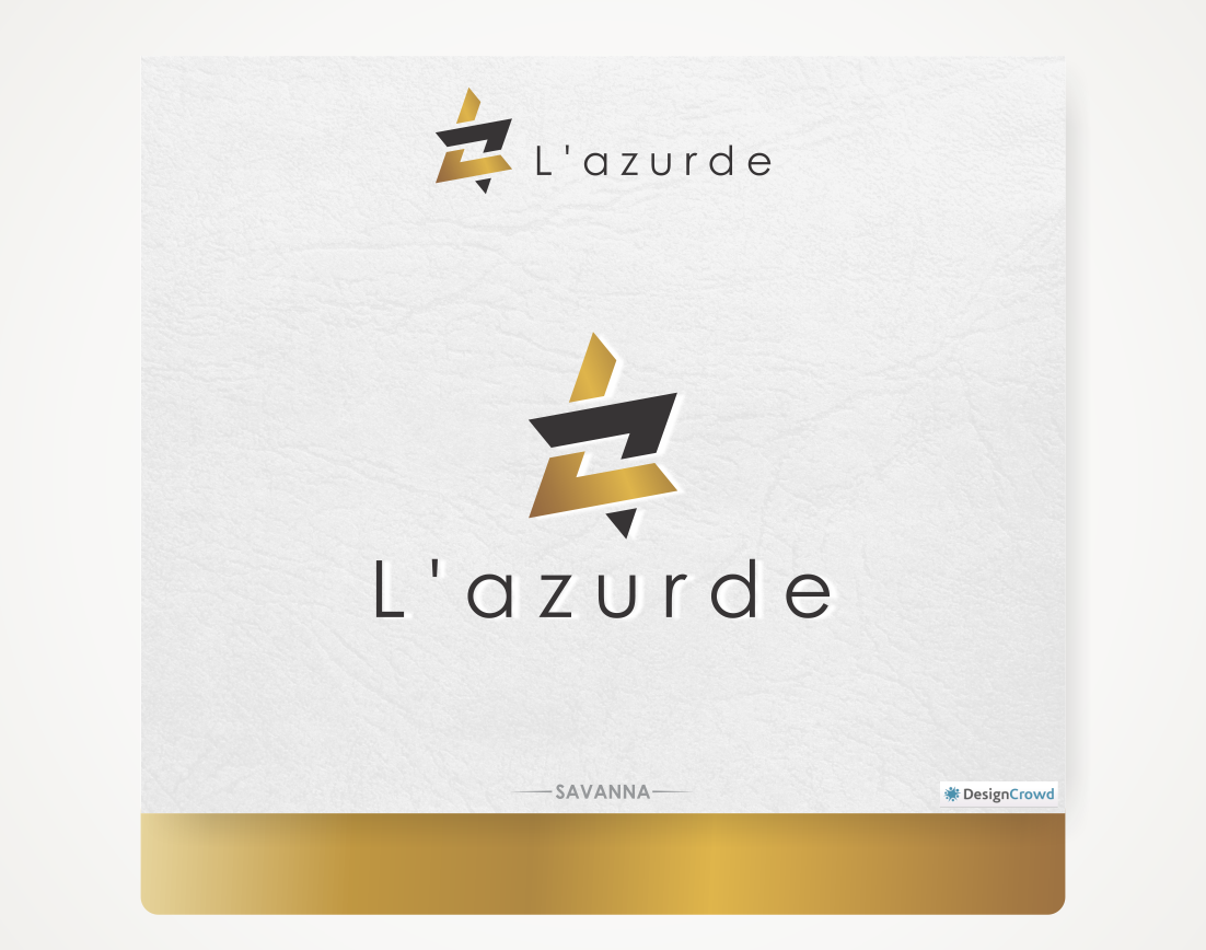 Logo Design by Savana for L'azurde | Design #8522041