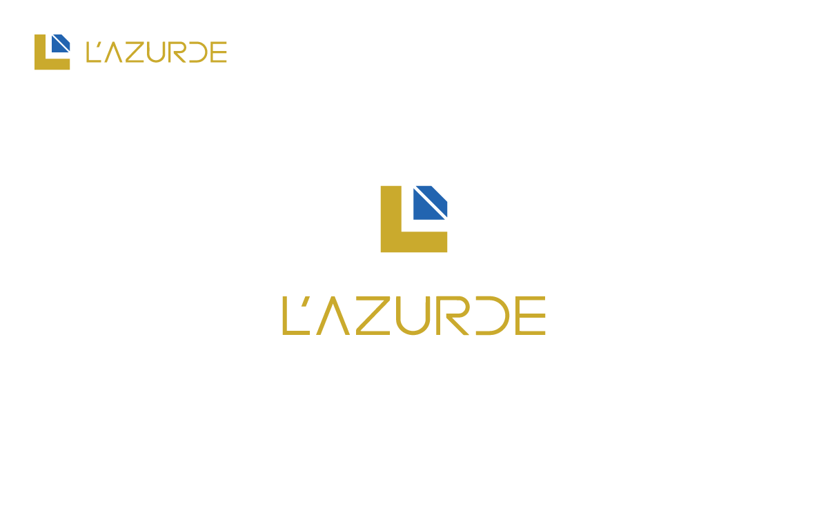 Logo Design by Radu Borzea for L'azurde | Design #8519481