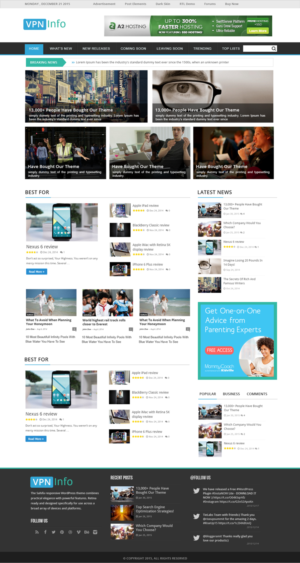 Wordpress Design by webxvision