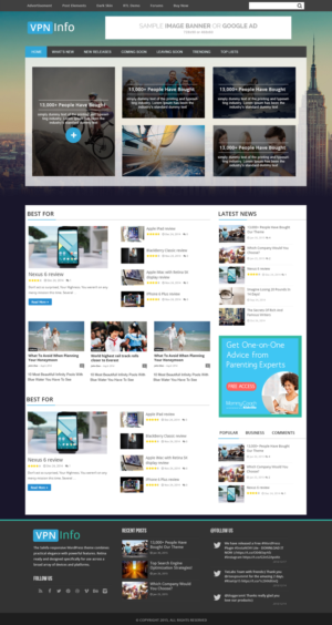 Wordpress Design by webxvision for TwistedFingers Ltd. | Design: #9200291