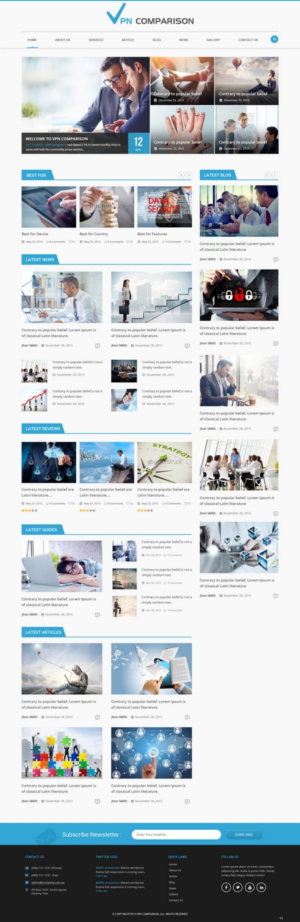 Diseño Wordpress por pb para TwistedFingers Ltd. | Diseño: #8523409