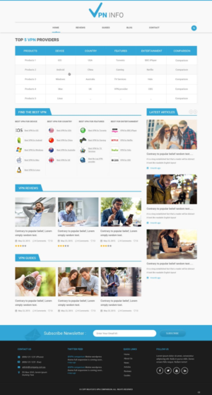 Diseño Wordpress por pb para TwistedFingers Ltd. | Diseño: #9337976