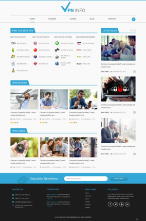 Diseño Wordpress por pb para TwistedFingers Ltd. | Diseño: #9846941