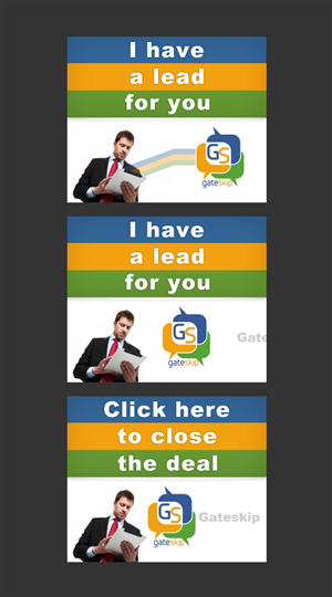 Banner Ad Design by Young Creations for Gateskip llc | Design: #2009020