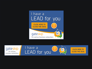 Diseño De Banner Publicitario por yadunath para Gateskip llc | Diseño: #2043925