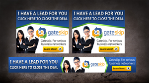 Diseño De Banner Publicitario por MeMe Botrous para Gateskip llc | Diseño: #2006541