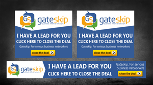 Diseño De Banner Publicitario por MeMe Botrous para Gateskip llc | Diseño: #2041933