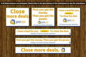 Banner Ad Design by Levardos for Gateskip llc | Design: #2011235