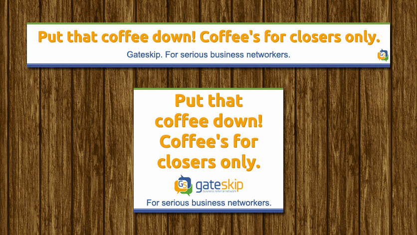 Banner Ad Design by Levardos for Gateskip llc | Design #2016724