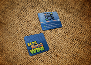 Diseño de Tarjeta de Presentación por acgrapix para Scan Watch Win! Ltd. | Diseño: #2022514