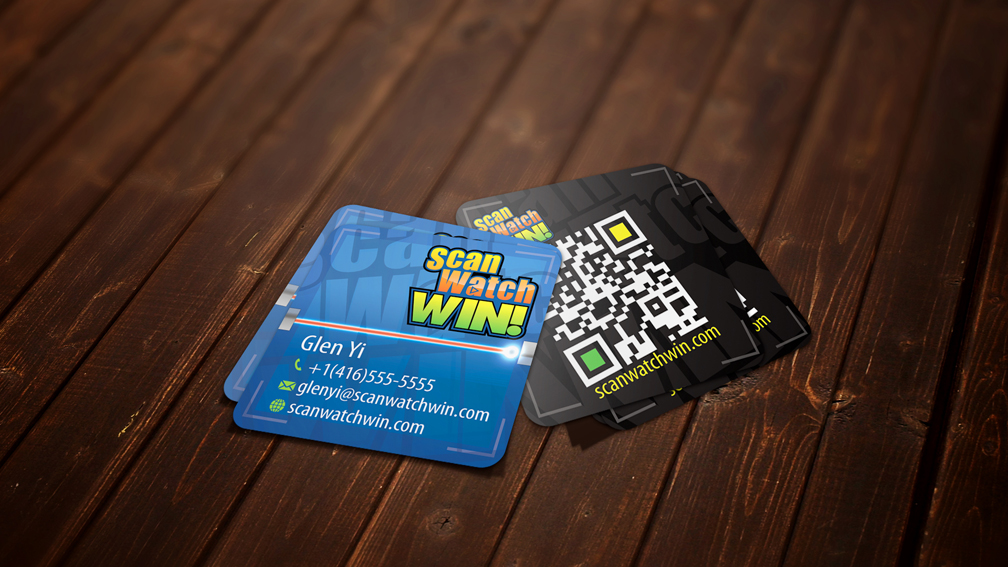 Visitenkarten-Design von acgrapix für Scan Watch Win! Ltd. | Design #2041413