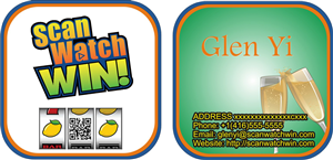 Diseño de Tarjeta de Presentación por The Creative Birds para Scan Watch Win! Ltd. | Diseño: #2034666