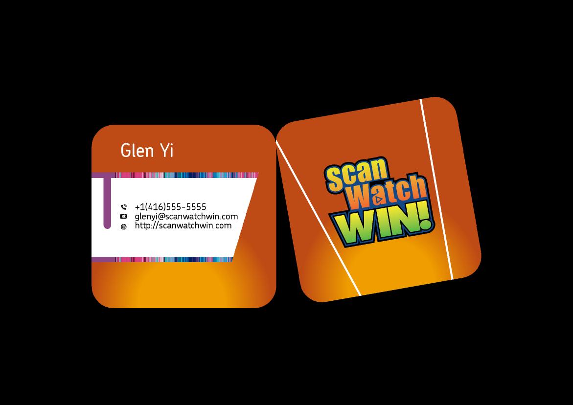 Business Card Design by cakalie for Scan Watch Win! Ltd. | Design #2018226