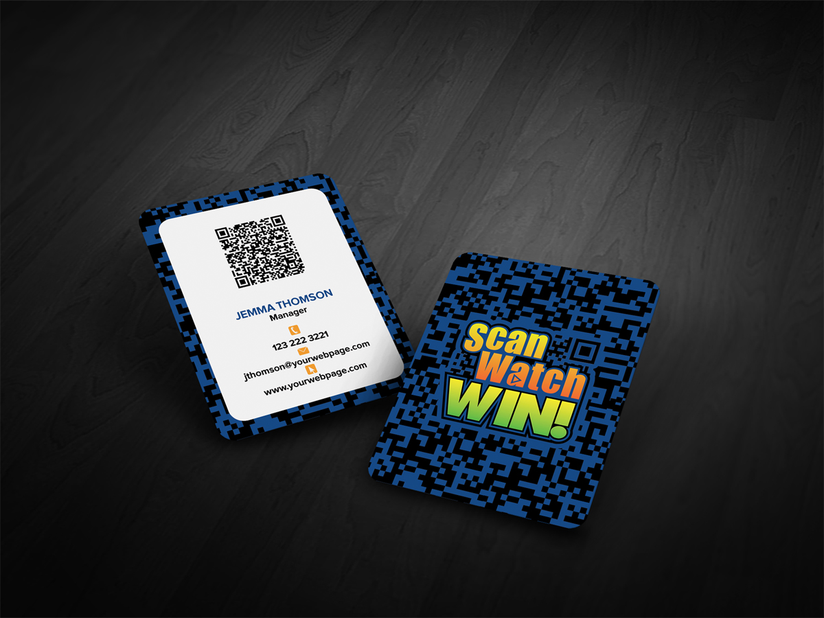Diseño de Tarjeta de Presentación por diRtY.EMM para Scan Watch Win! Ltd. | Diseño #1995178