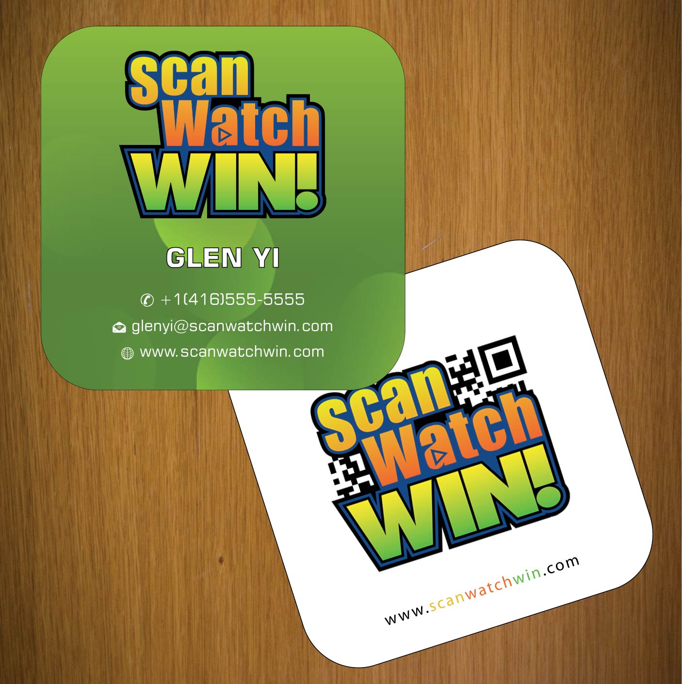 Diseño de Tarjeta de Presentación por Sbss para Scan Watch Win! Ltd. | Diseño #1996419