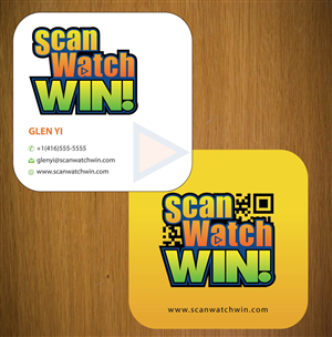 Business Card Design by Sbss for Scan Watch Win! Ltd. | Design: #1996425