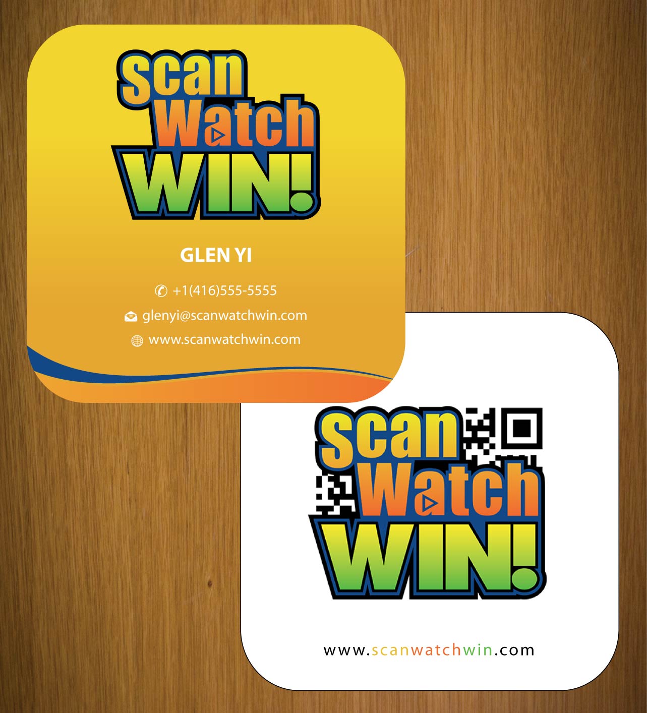 Diseño de Tarjeta de Presentación por Sbss para Scan Watch Win! Ltd. | Diseño #1996432