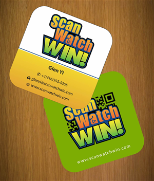 Business Card Design by Sbss for Scan Watch Win! Ltd. | Design: #1996553