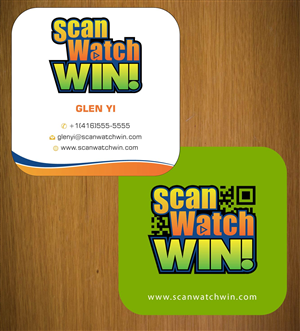 Business Card Design by Sbss for Scan Watch Win! Ltd. | Design: #1996557