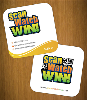 Business Card Design by Sbss for Scan Watch Win! Ltd. | Design: #1996559