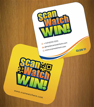 Business Card Design by Sbss for Scan Watch Win! Ltd. | Design: #1996867