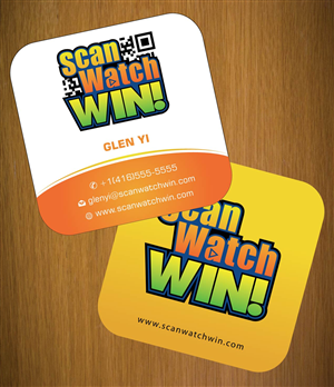 Business Card Design by Sbss for Scan Watch Win! Ltd. | Design: #1996885