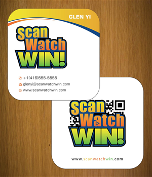 Business Card Design by Sbss for Scan Watch Win! Ltd. | Design: #1996895