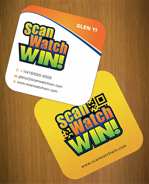 Business Card Design by Sbss for Scan Watch Win! Ltd. | Design: #1996899