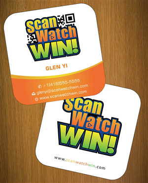 Business Card Design by Sbss for Scan Watch Win! Ltd. | Design: #1996902