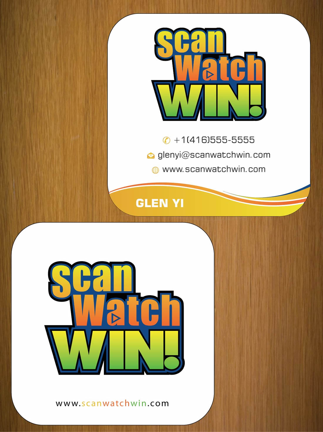 Diseño de Tarjeta de Presentación por Sbss para Scan Watch Win! Ltd. | Diseño #1996905