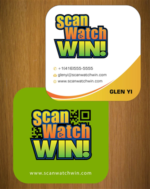 Business Card Design by Sbss for Scan Watch Win! Ltd. | Design: #1996907