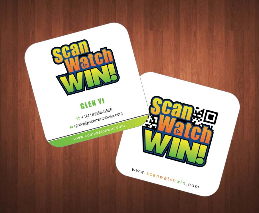 Diseño de Tarjeta de Presentación por Sbss para Scan Watch Win! Ltd. | Diseño #1997146