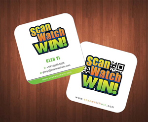 Business Card Design by Sbss for Scan Watch Win! Ltd. | Design: #1997146