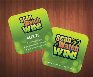 Business Card Design by Sbss for Scan Watch Win! Ltd. | Design: #1997147