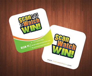 Business Card Design by Sbss for Scan Watch Win! Ltd. | Design: #1997154