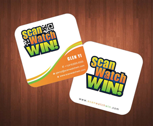 Business Card Design by Sbss for Scan Watch Win! Ltd. | Design: #1997161
