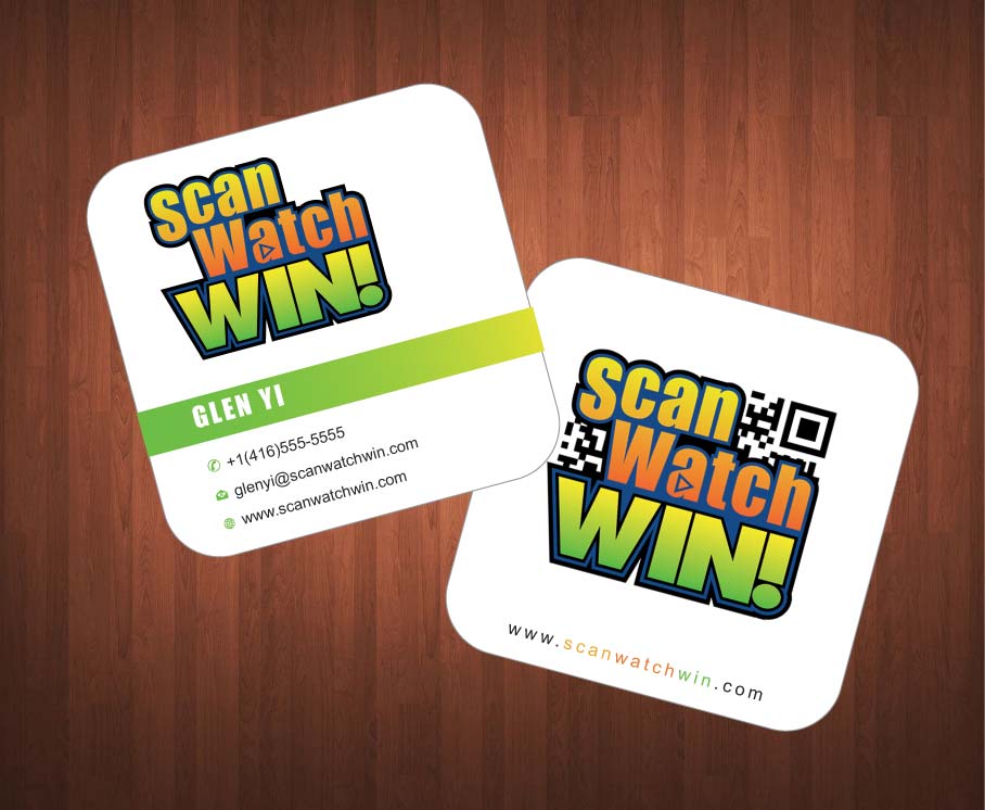 Diseño de Tarjeta de Presentación por Sbss para Scan Watch Win! Ltd. | Diseño #1997195