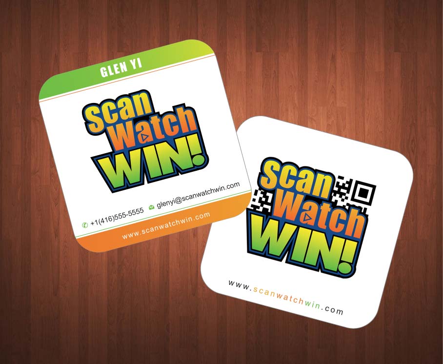 Diseño de Tarjeta de Presentación por Sbss para Scan Watch Win! Ltd. | Diseño #1997197