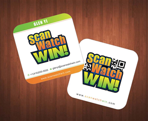 Business Card Design by Sbss for Scan Watch Win! Ltd. | Design: #1997197