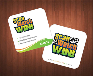 Business Card Design by Sbss for Scan Watch Win! Ltd. | Design: #1997211